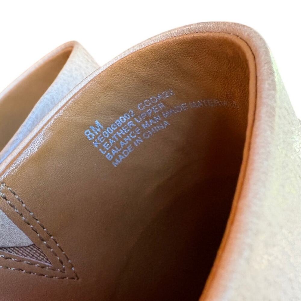Kork-Ease Tilly Tan Leather Retro Style Platform Clog w Brass Stud Detail size 8 - Picture 8 of 15